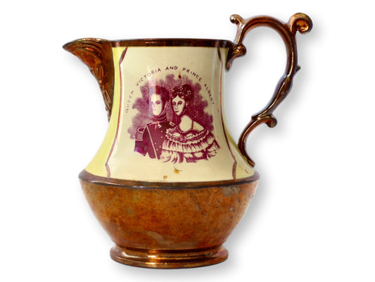 1840s Queen Victoria & Albert Wedding Jug