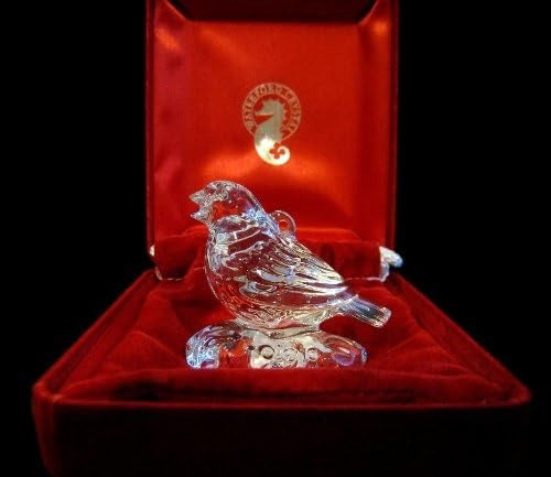 Waterford “Four Calling Birds” Crystal Ornament – 1998