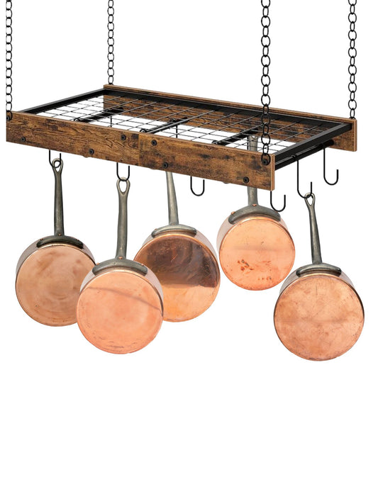 French Pro Grade Copper Pans, Set of 5