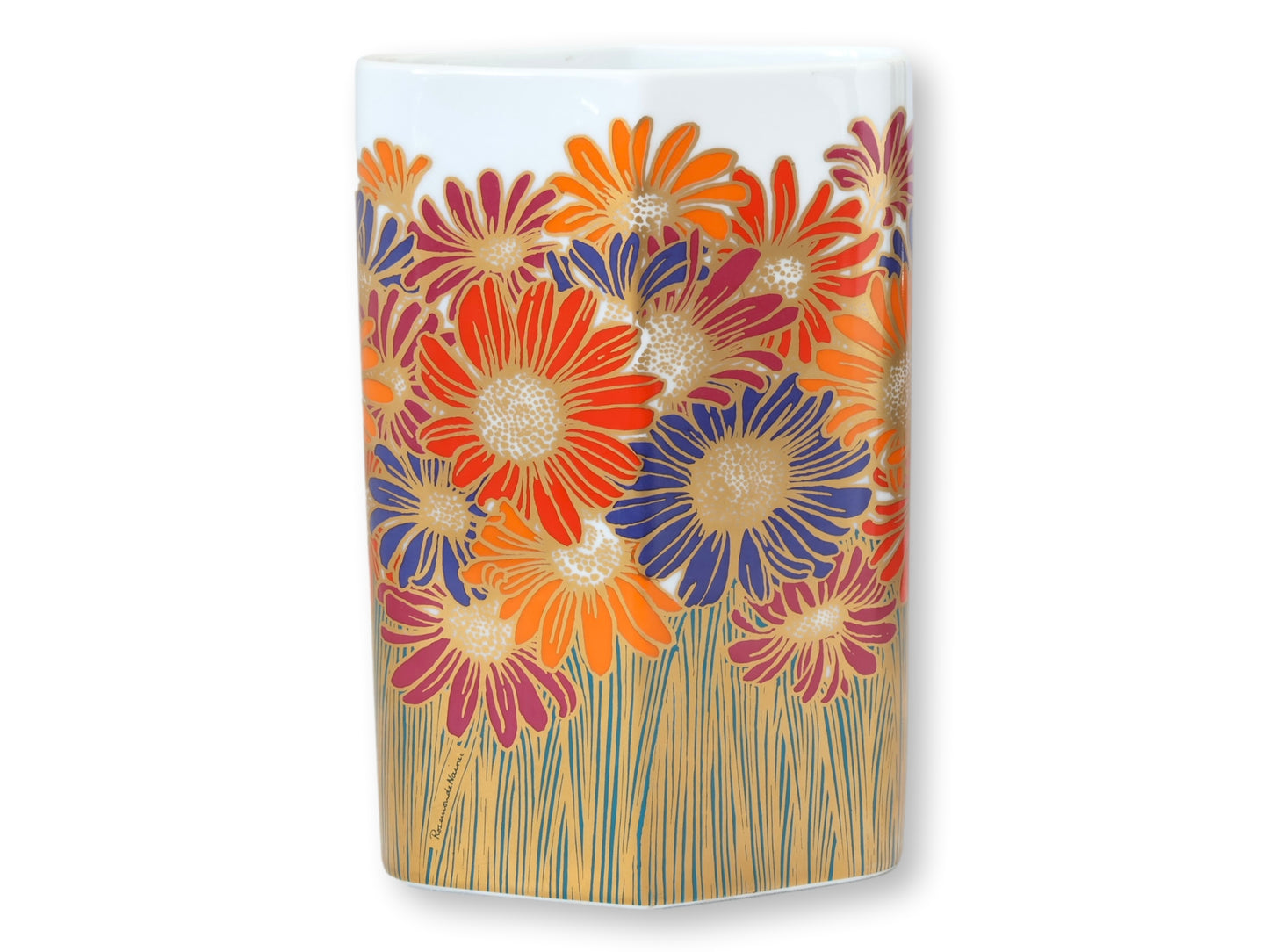 Midcentury Rosenthal Studio Line Porcelain Vase