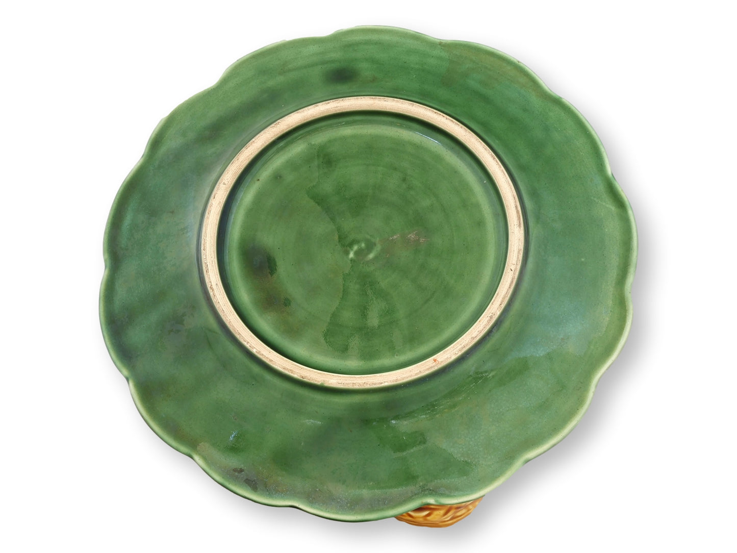 Midcentury French Trompe-l'œil Fruit Plate