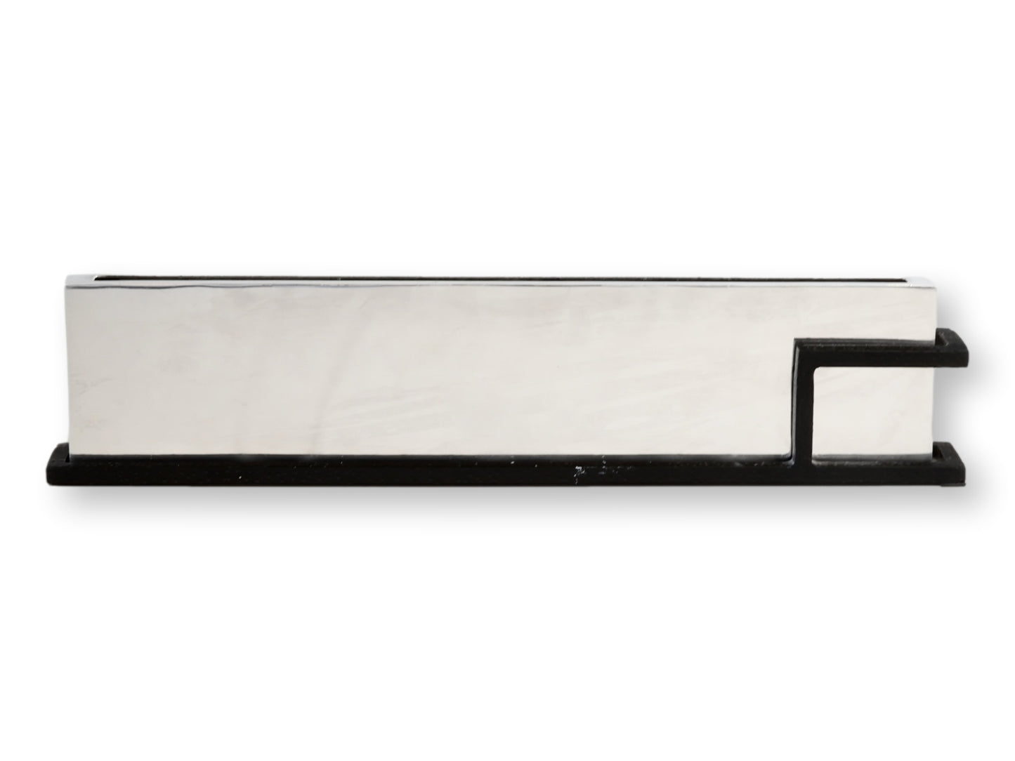 Michael Aram 19" Chrome & Iron Planter — Signed