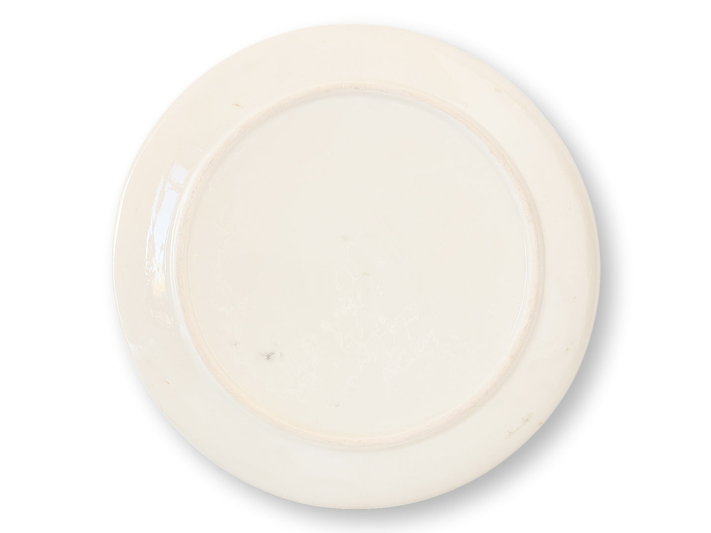 Midcentury Hand-Painted Faience Fruit Plates