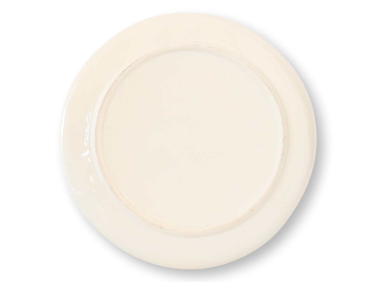 Midcentury Hand-Painted Faience Fruit Plates