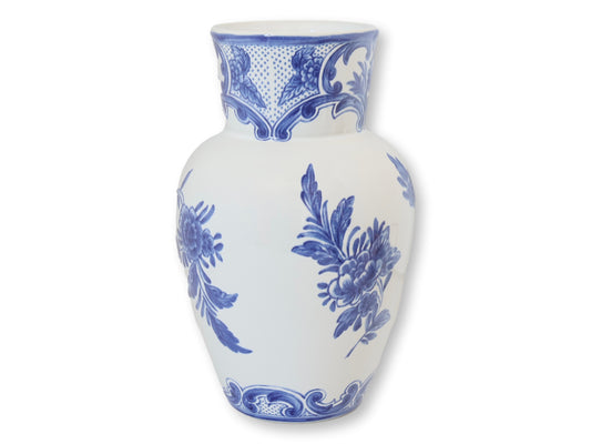 Tiffany & Co. Delft-Style Blue & White Vase