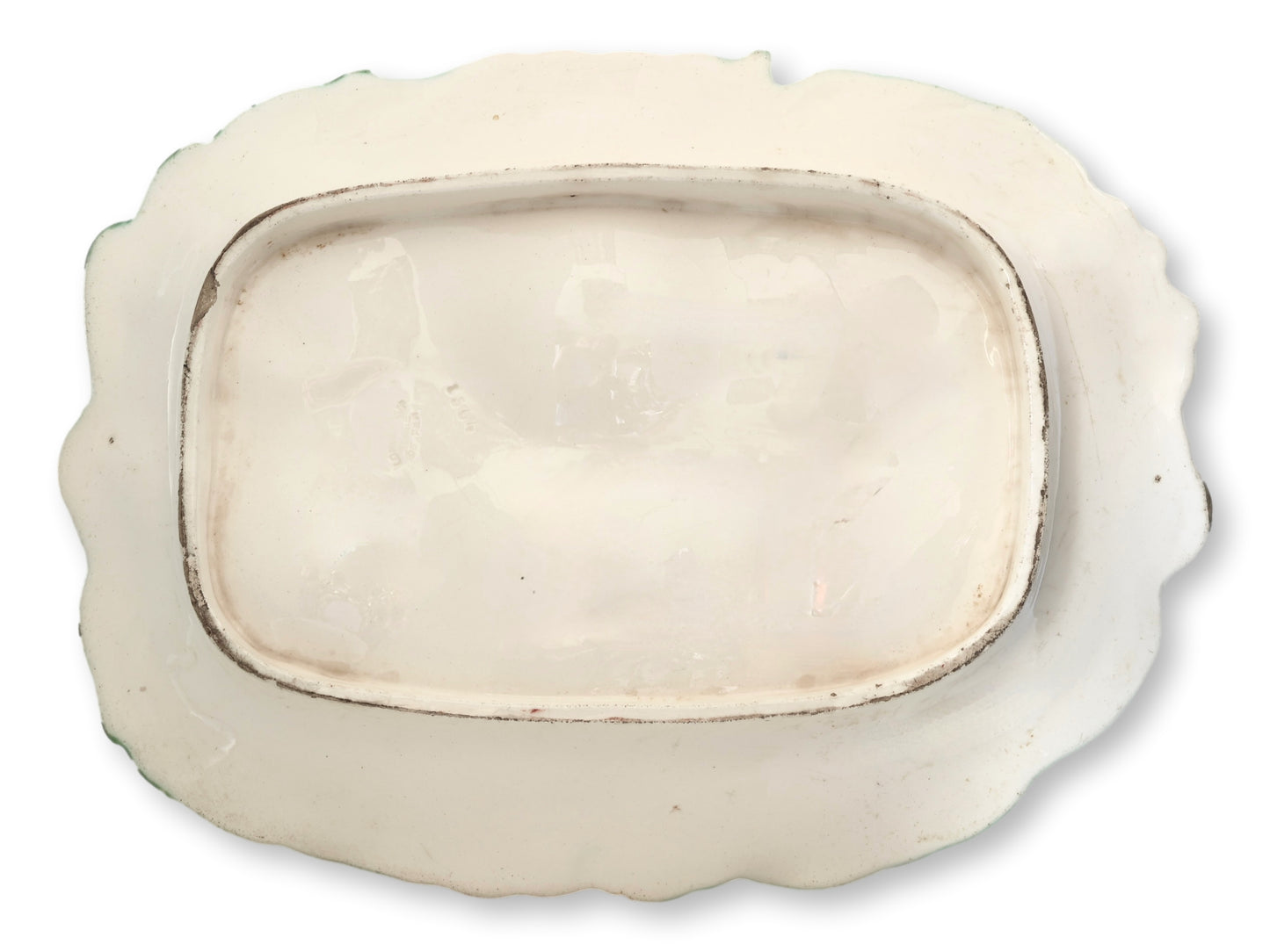 French Longchamp Terre de Fer Artichoke Service w/ Rare Platter