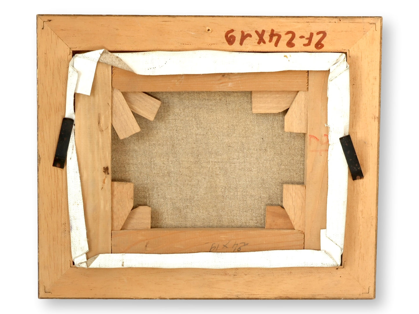 Oil Still Life of Pomegranates w/ Lidded Jar