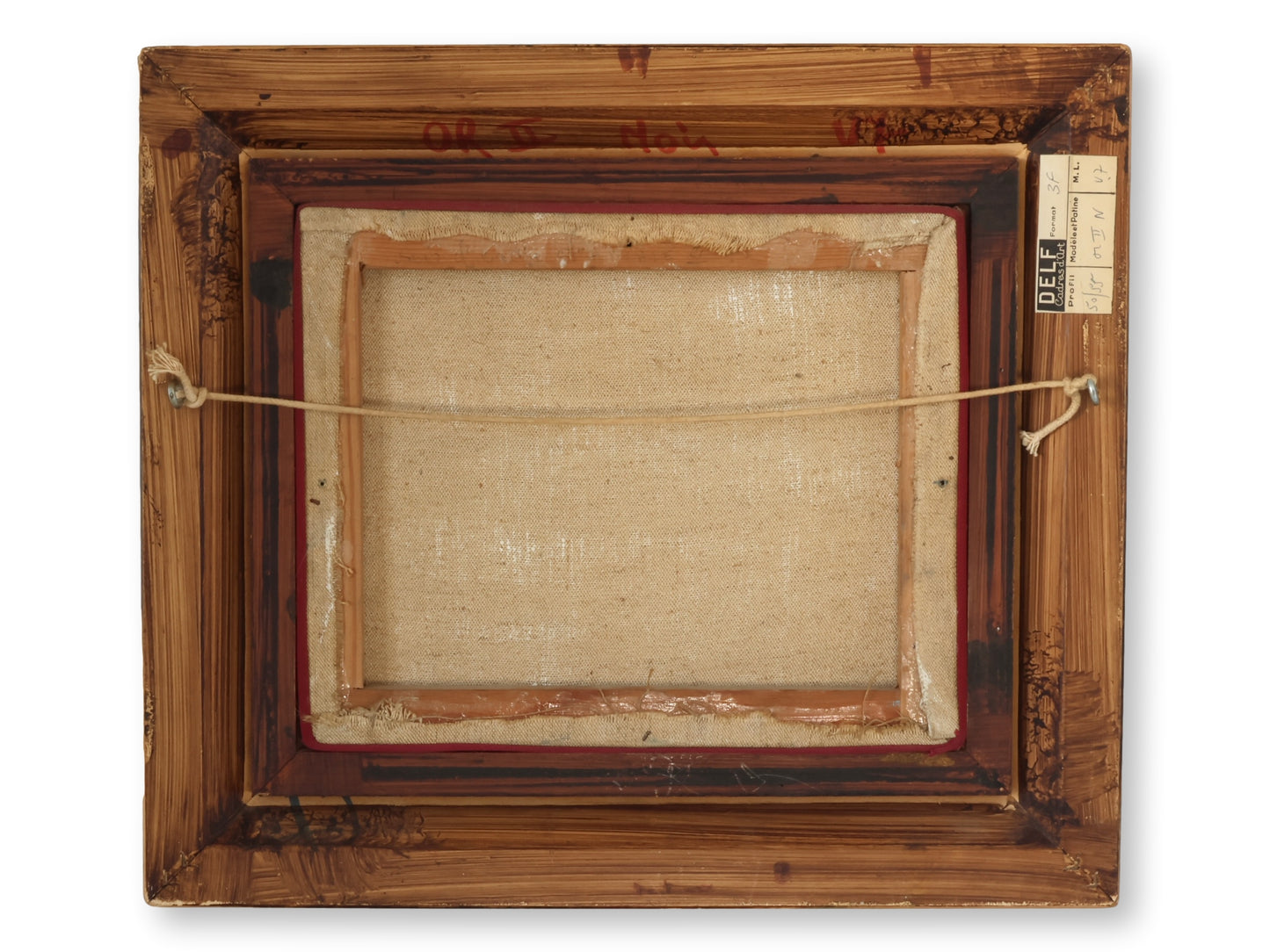 Atmospheric French Rocky Coast Painting