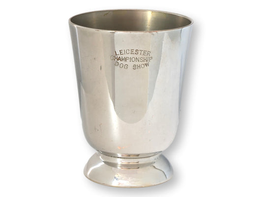 Midcentury English Dog Show Trophy Mug