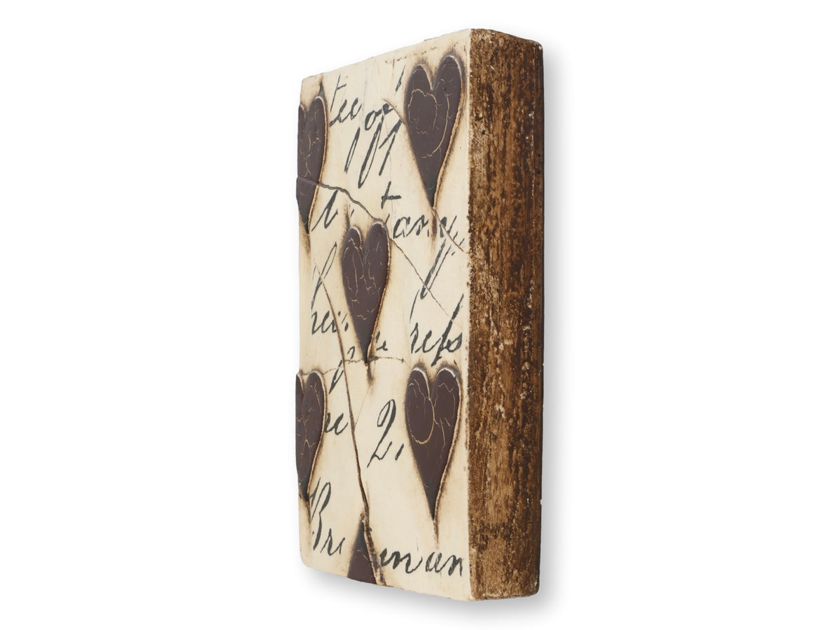 Sid Dickens Memory Block "Hearts & Script"