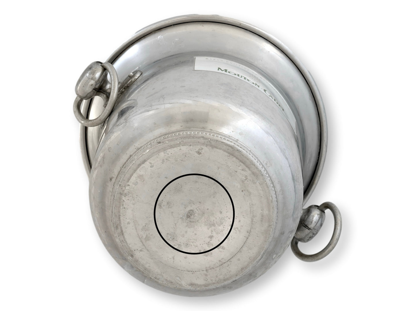 Vintage French Mouton-Cadet Champagne Bucket