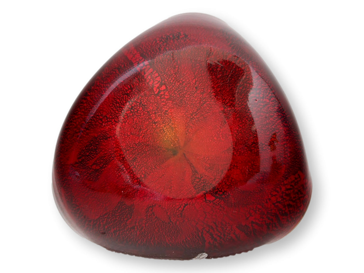 Italian Ruby Red Murano Glass Bowl