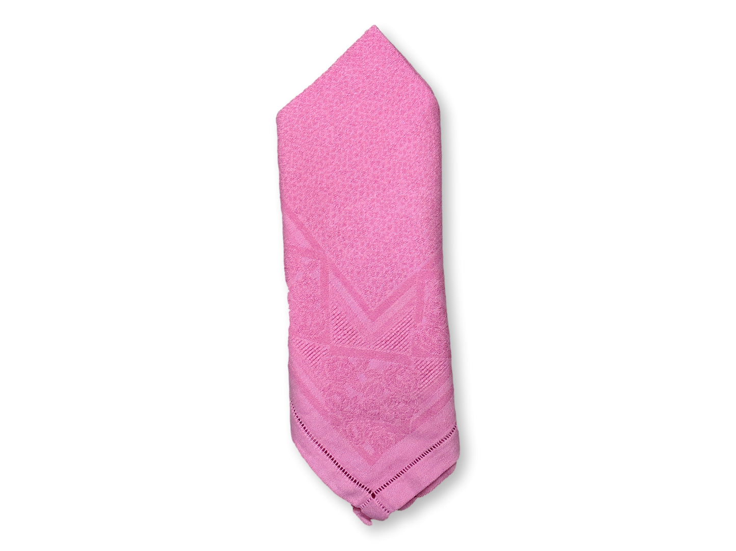 Antique French Pink Napkins, Set of 12