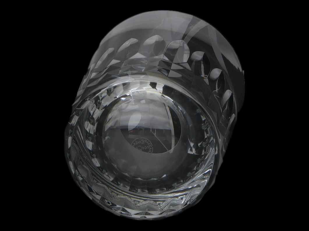 French Baccarat Piccadilly Double Old Fashioned Glasses, Pair
