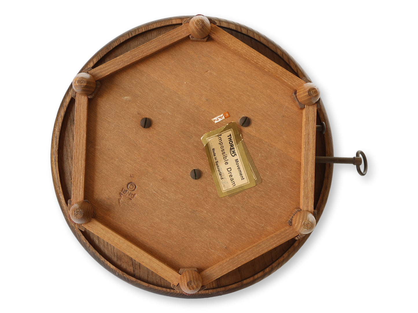 Vintage Anri Hand-Carved Music Box