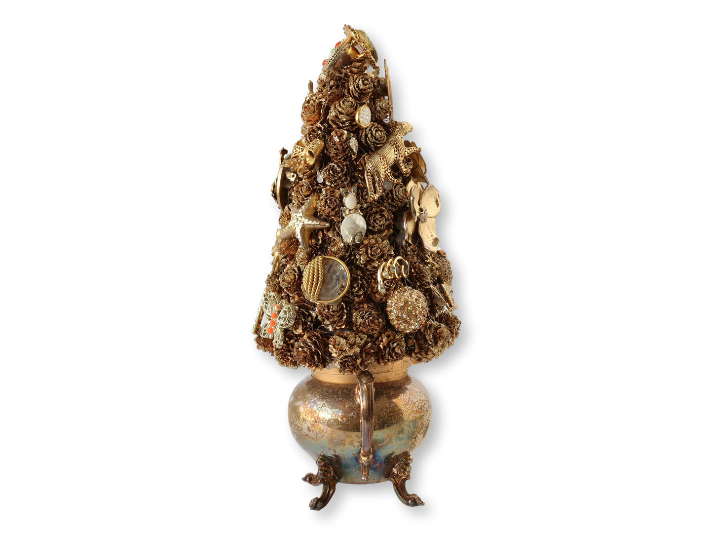 Midcentury Jewelry Christmas Tree