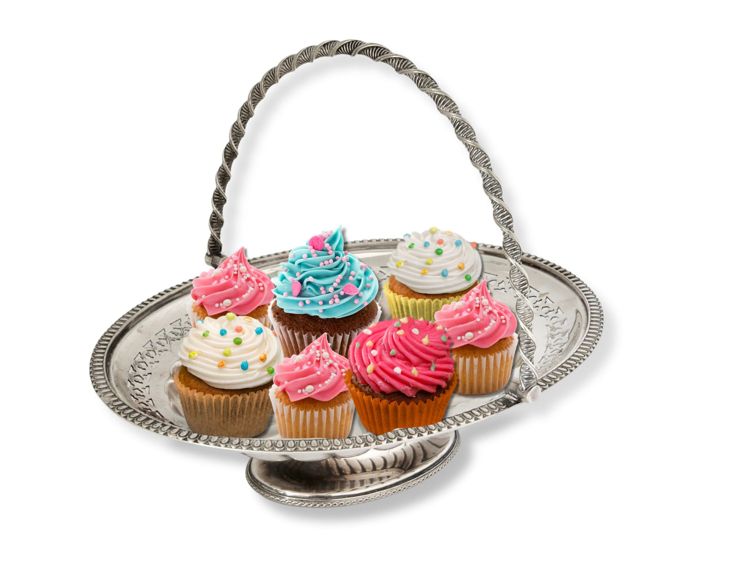 English Walker & Hall Cake Basket