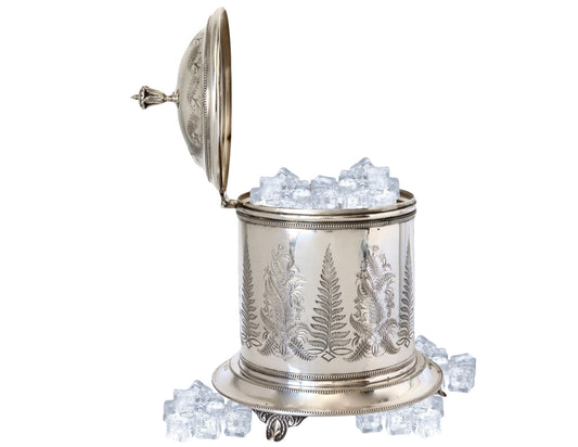English Silver-Plate Ice Bucket
