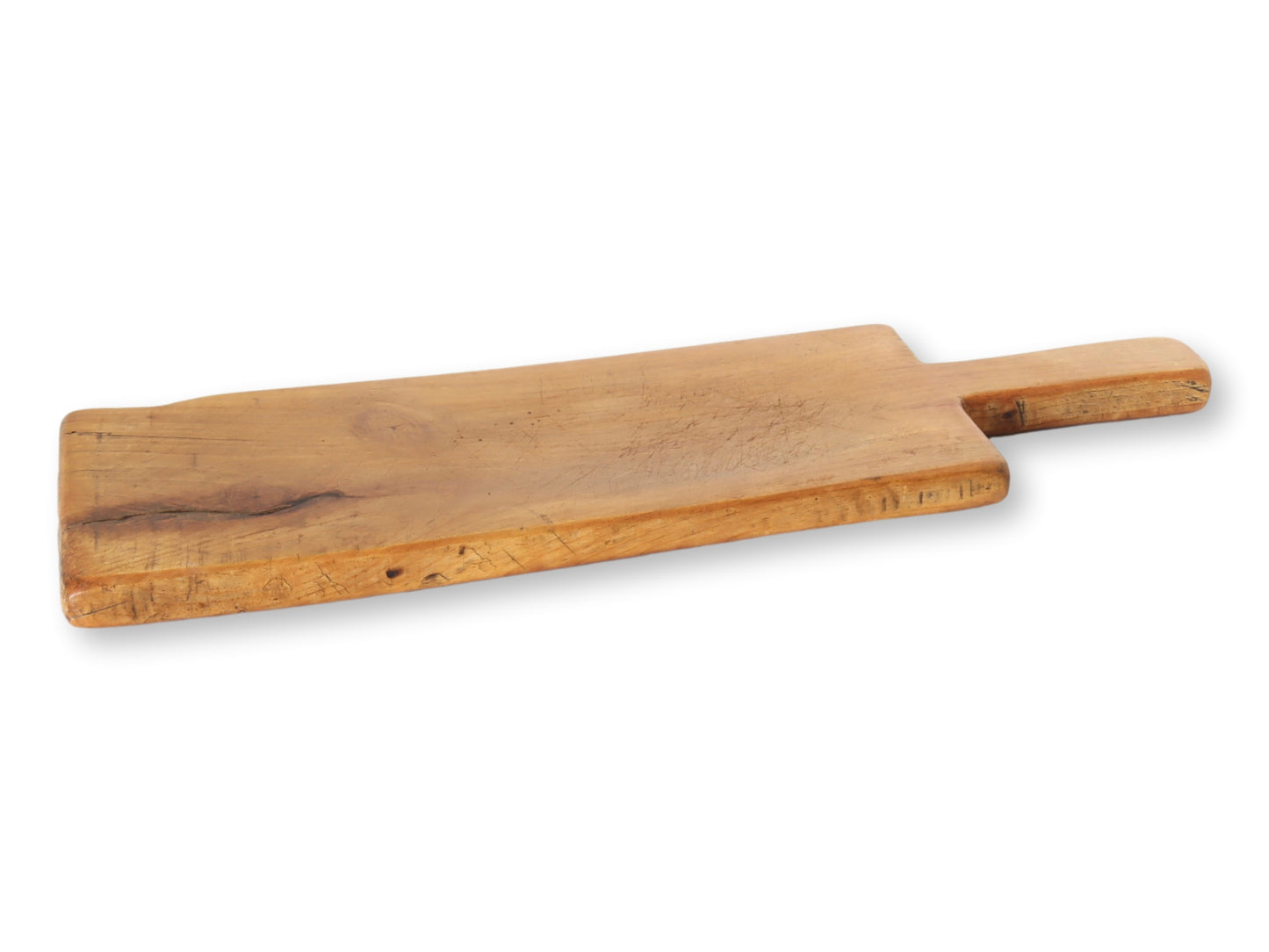 French Cutting Board w/ Horn Handle Cheese Knife