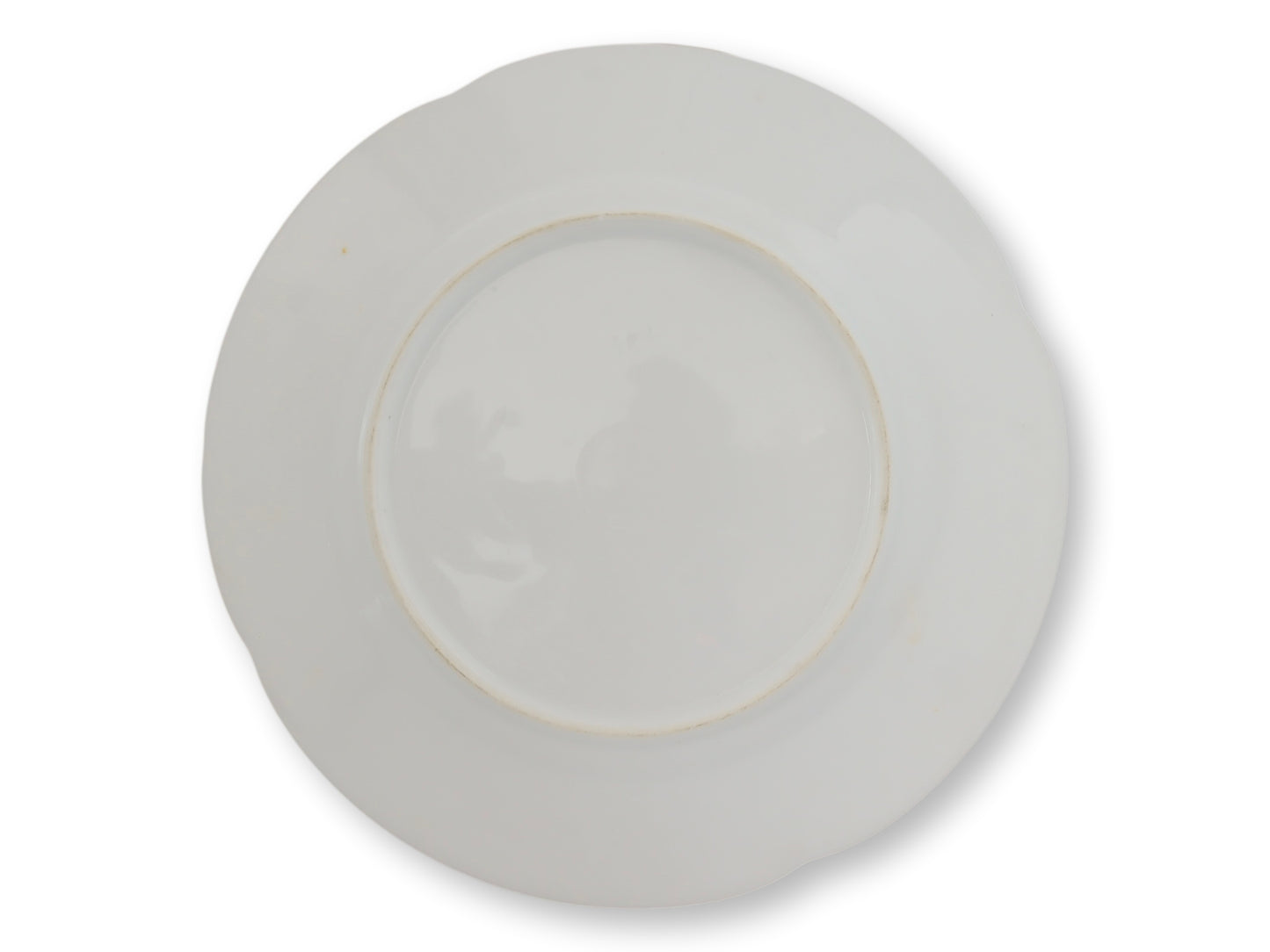 English Porcelain Crested Dinner Plates
