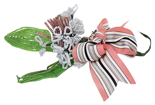 Antique French Beaded Posy