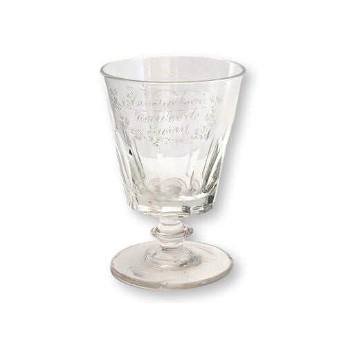 1760s Georgian Crystal Wedding Chalice