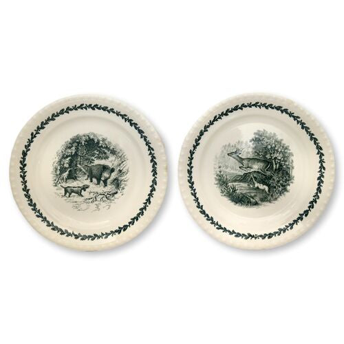 1930s Villeroy & Boch Co. "Diana" Dinner & Salad Plate Set