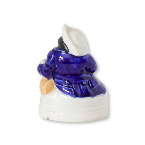 19th-C. English Staffordshire Toby Quill Holder