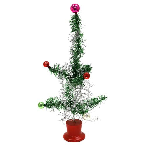 Midcentury Mini Goose Feather Christmas Tree