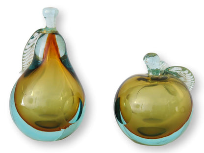 1960s Italian Murano Glass Bookends