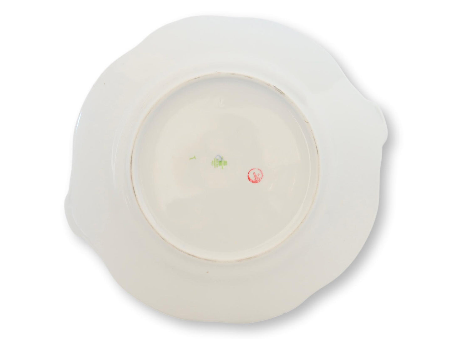 Pompadour III Cobalt & 18K Cake Plate