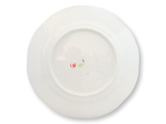 Set of 8 Pompadour III Cobalt & 18K Salad Plates