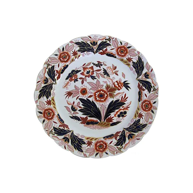 1930s English Gaudy Welsh Serving Charger