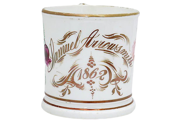 1862 Samuel Arrowsmith Birth Mug