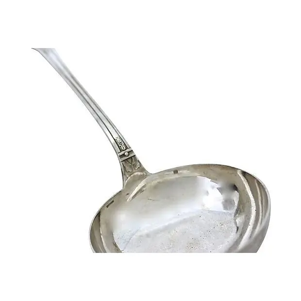 Early 20th Century French Christofle Silver-Plate Ladle