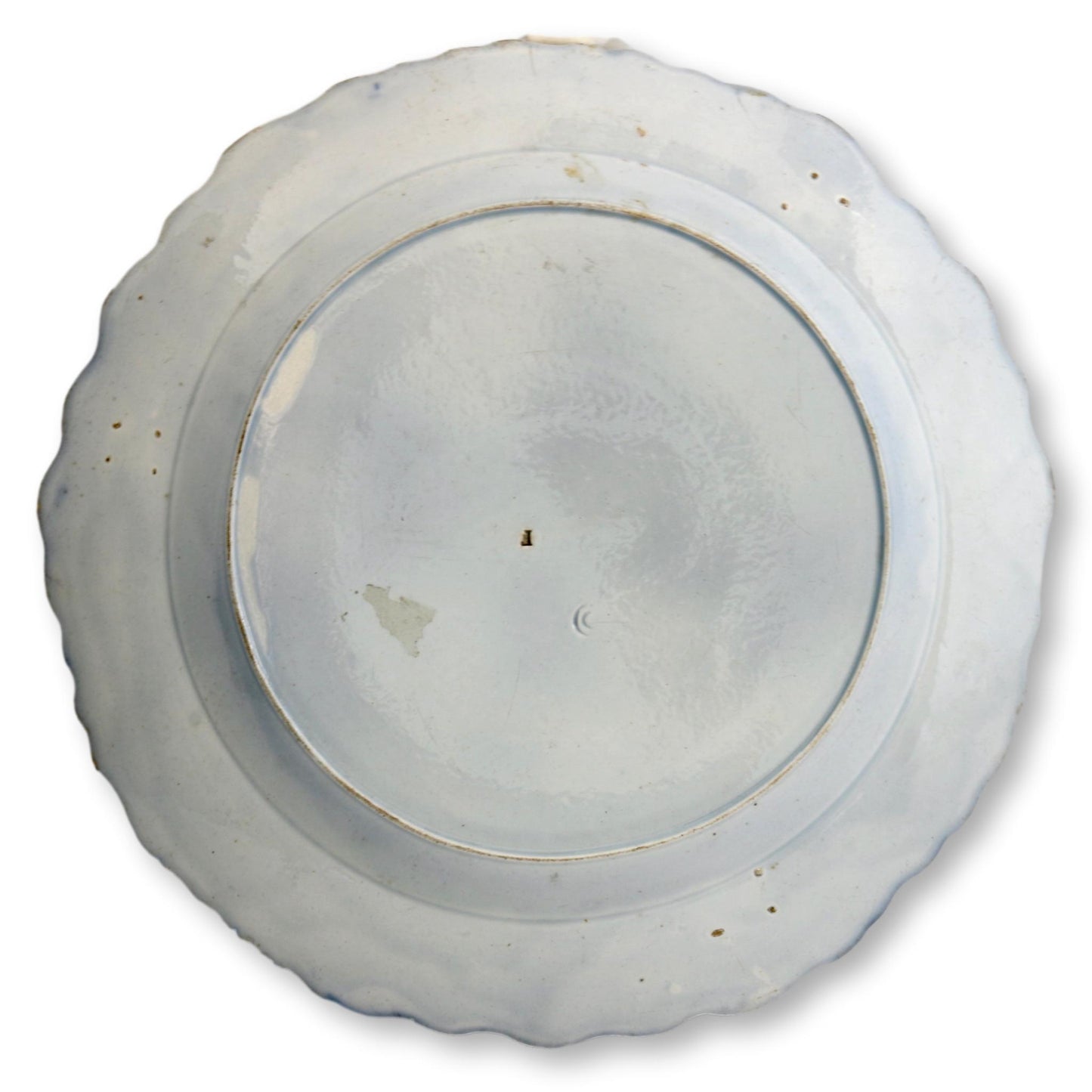 C. 1780 English Long Liza Pearlware Plate