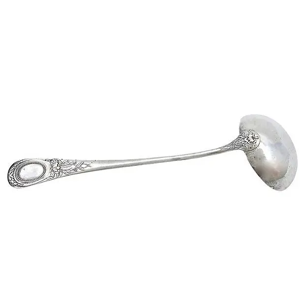 Early 20th Century French Christofle Silver-Plate Ladle