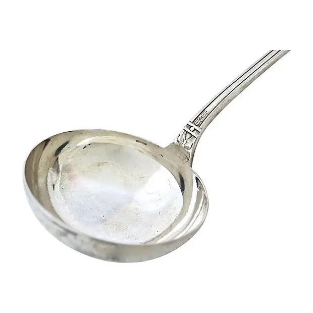 Early 20th Century French Christofle Silver-Plate Ladle