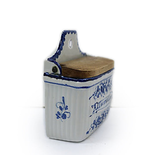 Antique French Porcelain Match Box