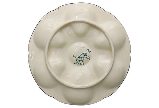 Midcentury French Henriot Quimper Oyster Plate