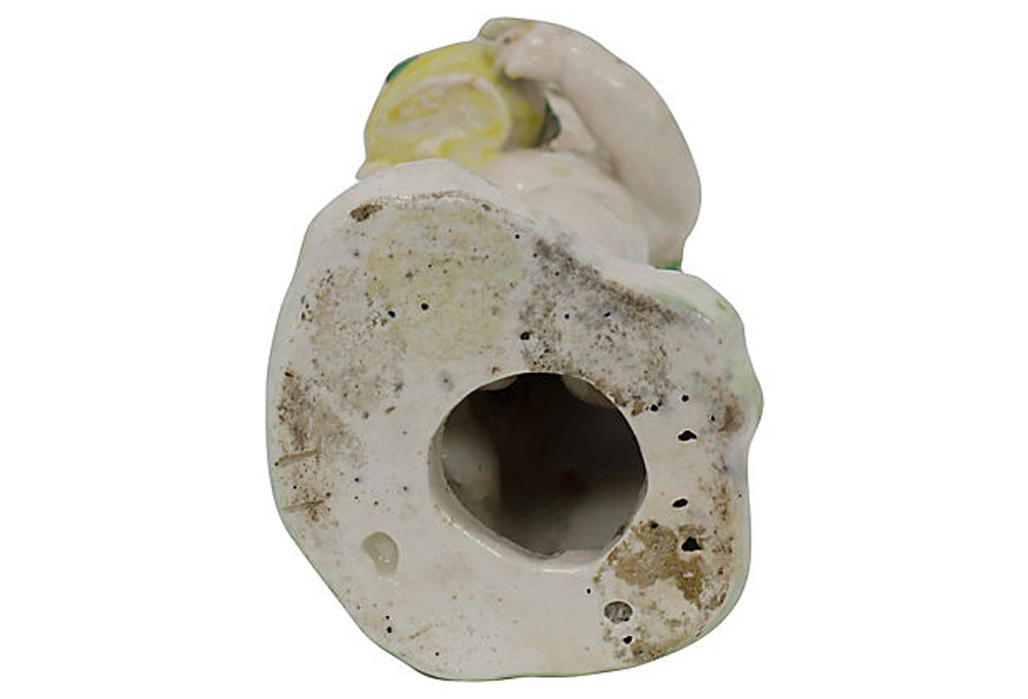 Antique English Derby Porcelain Cherub, C. 1790