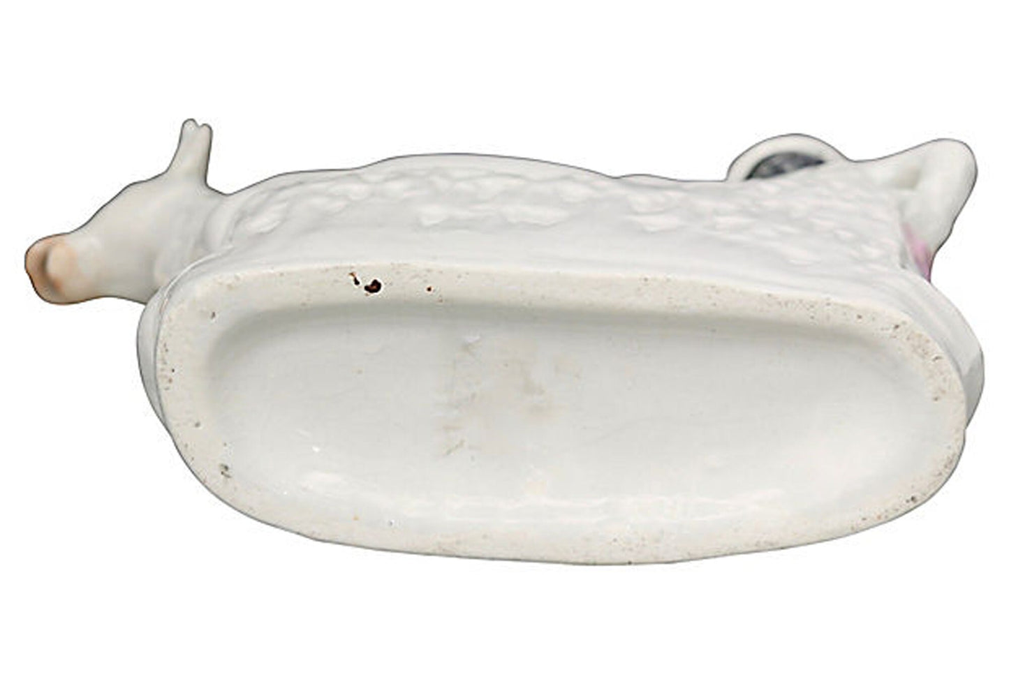 Antique English Staffordshire Cow Creamer, C. 1850