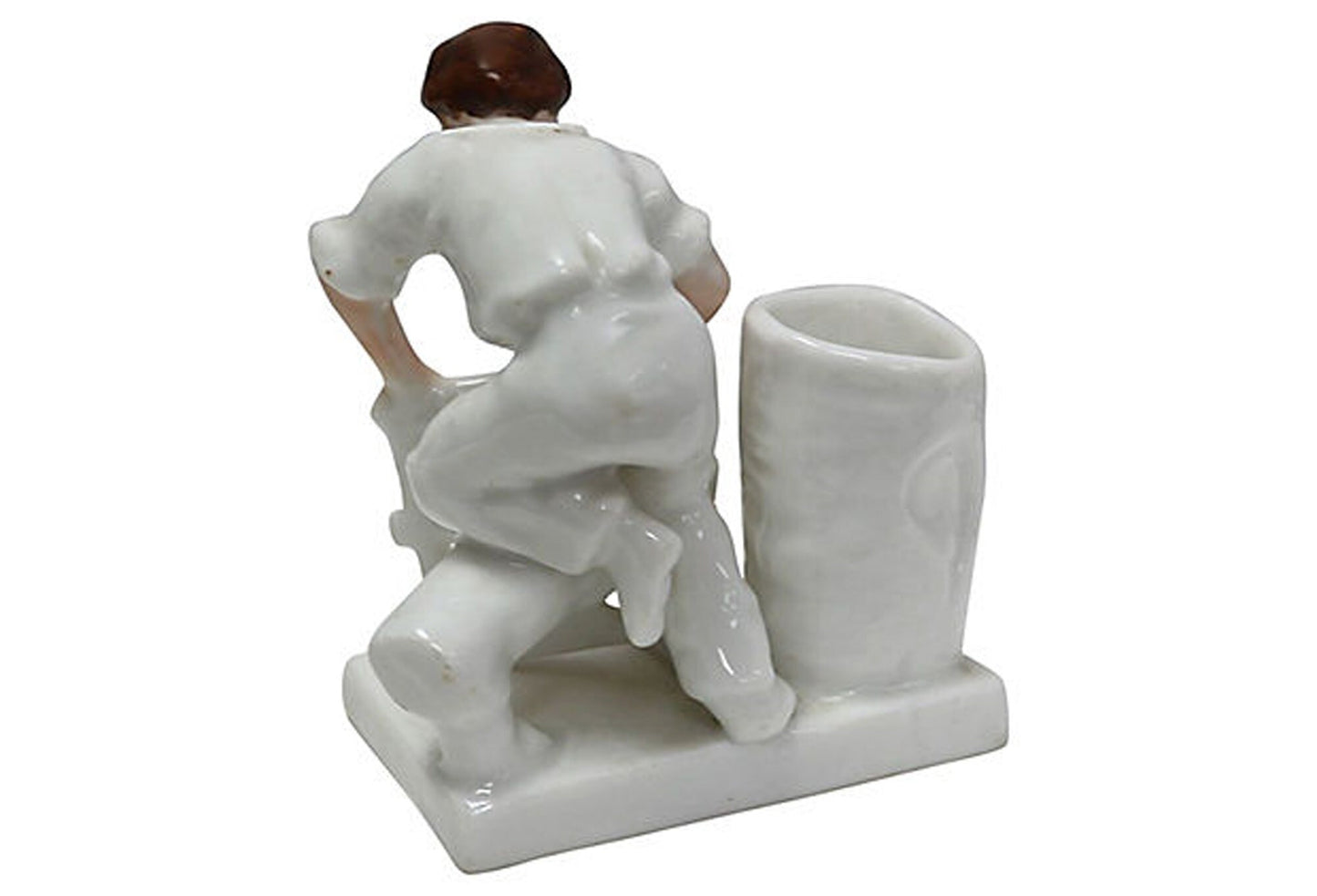 19th Century Craftsman Match Holder w/ Strike