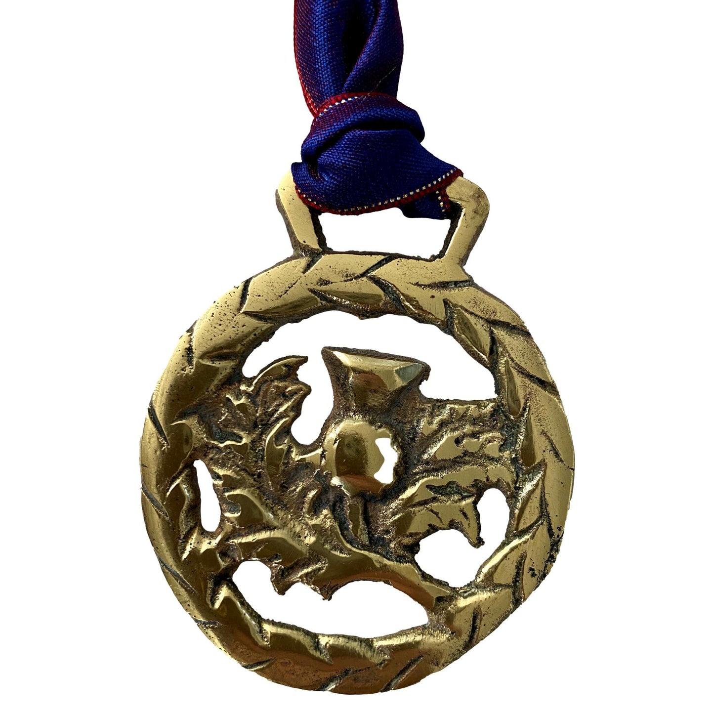 Antique English Horse Brass Ornament