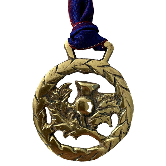 Antique English Horse Brass Ornament