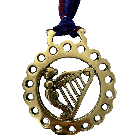 Antique English Horse Brass Ornament