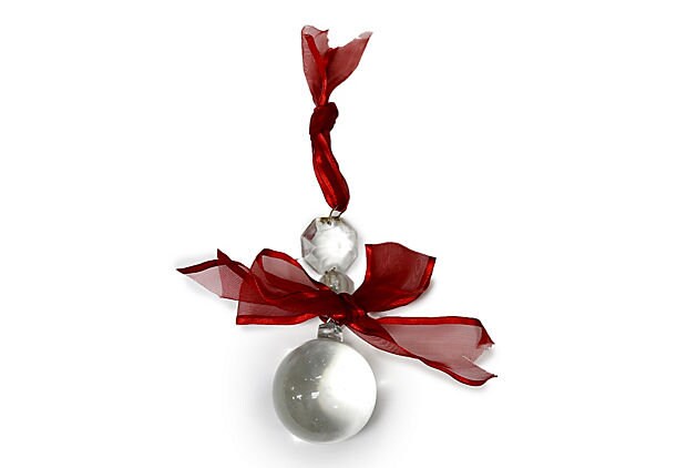 1800s French Chandelier Crystal Ornament