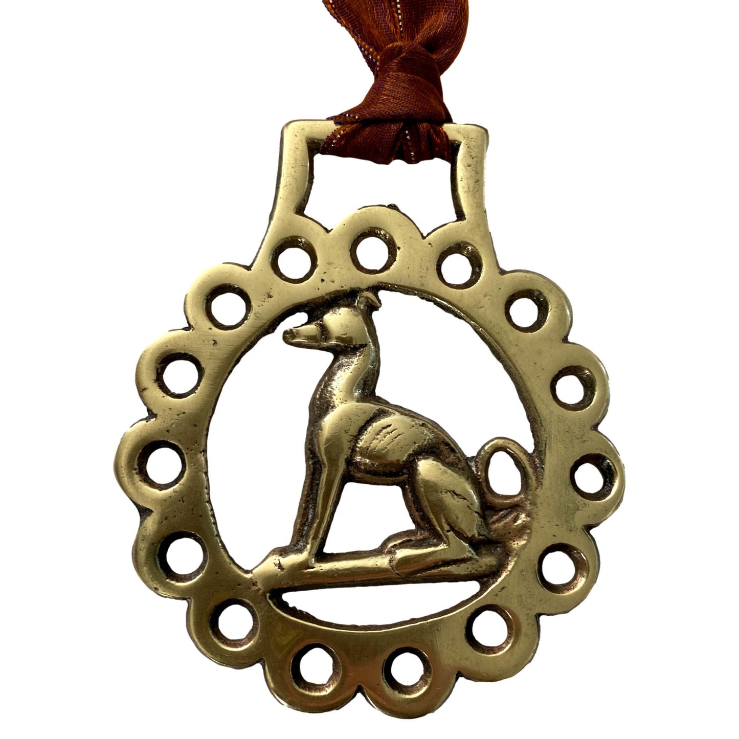 Antique English Horse Brass Ornament