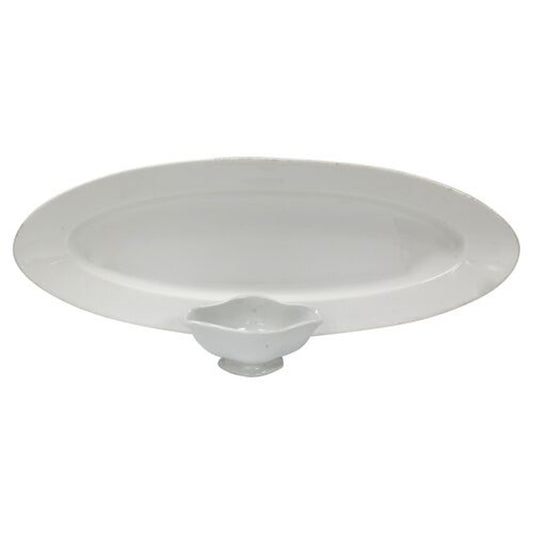 1920s French Porcelain Fish Set / Service, 2 Pcs