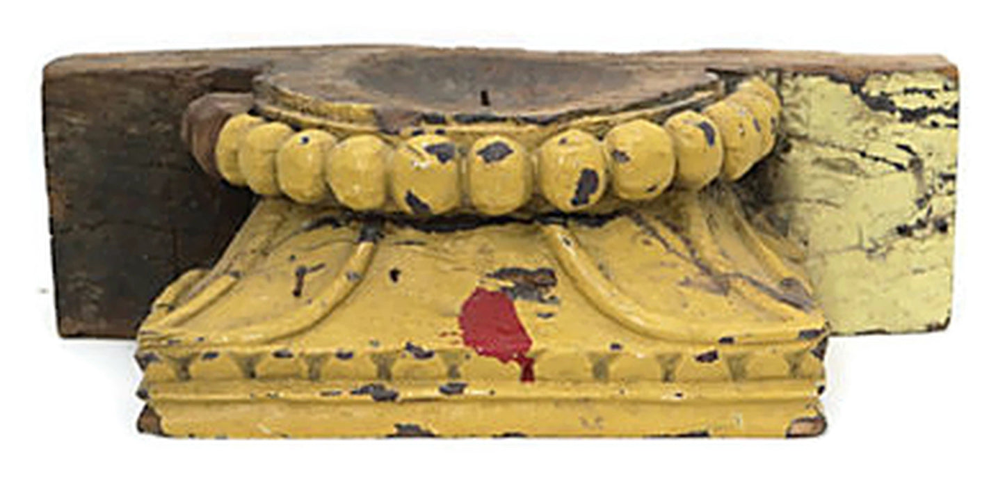 Architectural Pediment Candleholder